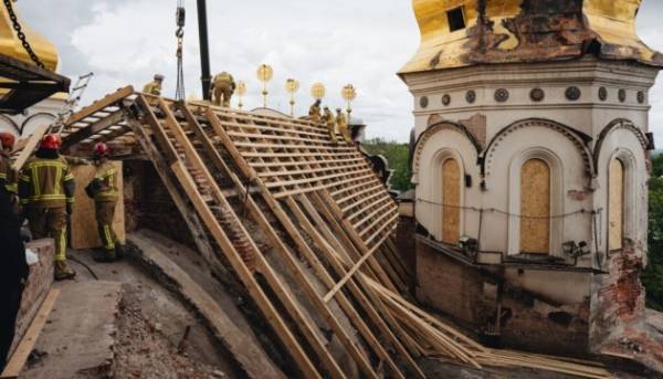 На території Києво-Печерської лаври пошкоджені 19 об’єктів культурної спадщини