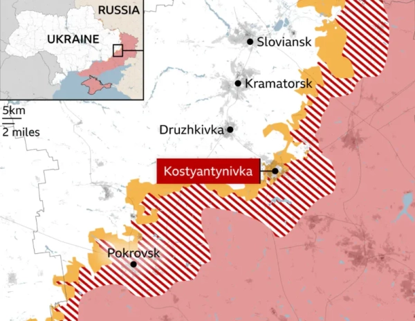 Константиновка: бої вже всередині міста, росіяни посилюють свою присутність –&hellip;