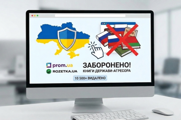 З українських маркетплейсів у травні видалили понад 150 російських і білоруських видань 4