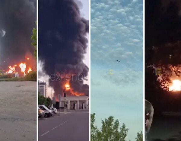 Масовані нальоти дронів прокотилися Росією від Балтійського до Чорноморського узбережжя