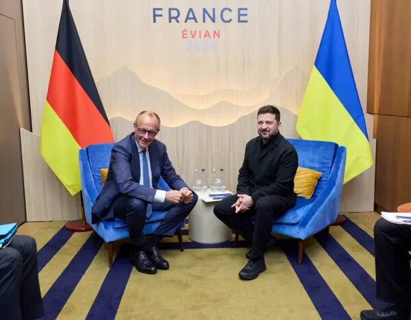 Зеленський та Мерц обговорили заходи, необхідні для встановлення миру