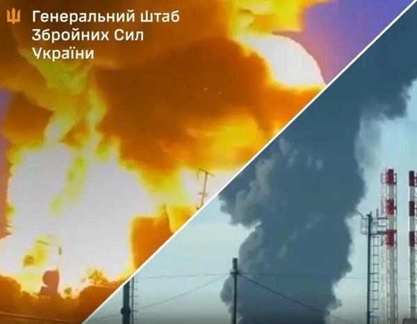 Напад на нафтопереробний завод на Ленінградщині: деталі від Генерального штабу