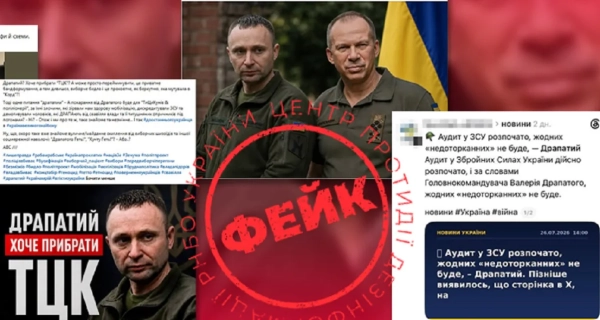 Масована дезінформаційна атака на головкома ЗСУ - Центр протидії дезінформації 2 На головкома Драпатого розпочалася масована дезінформаційна атака - ЦПД