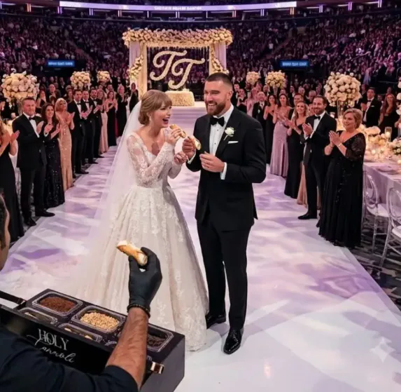 Dior розробив весільні вбрання для Тейлор Свіфт та Тревіса Келсі, обігнавши Chanel. 4