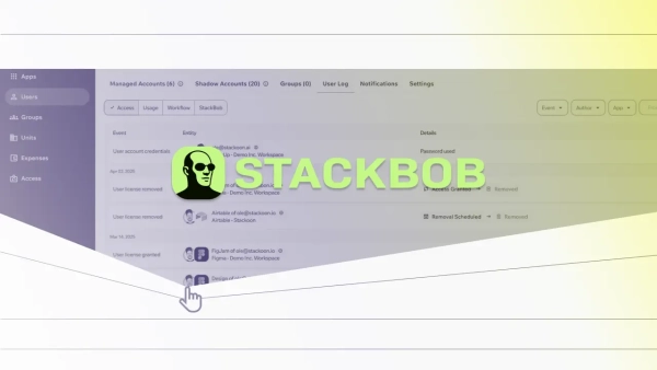 Інновація дня: StackBob.ai — ШІ-управління доступом та обліковими даними