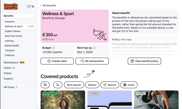 Стартап тижня: Karpatia Benefits — сервіс для адміністрування пільг 5 Karpatia Benefits Screenshot 2