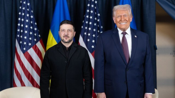 Зустріч між Зеленським та Трампом запланована на 16:30 за київським часом, повідомив прессекретар.