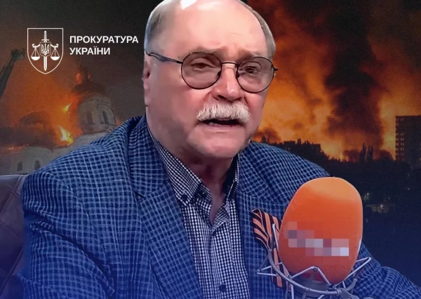 Російському режисеру Володимиру Бортку, який закликав до ядерного удару по Україні, вручили повідомлення про підозру.