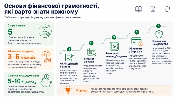 Як стати фінансово освіченим - легкі кроки для новачків 8