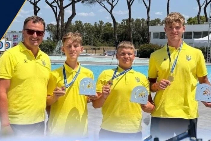 Українські лучники здобули дві нагороди на юніорському Чемпіонаті Європи