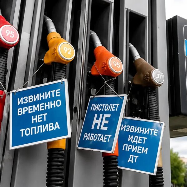 Бензиновий дефіцит у РФ. Зеленський охарактеризував це як «історичний курйоз»