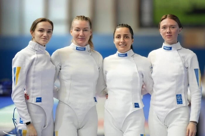 ЧАС НОВИН в Україні 79 Українські фехтувальниці на шпагах вибороли бронзову медаль на Чемпіонаті Європи.