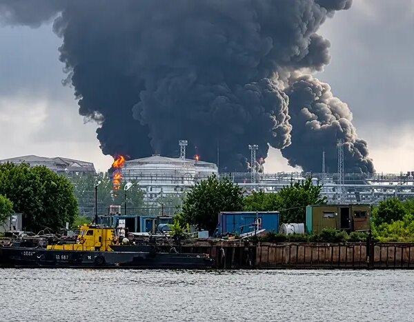Зеленський підтвердив атаку на нафтопереробний завод під Санкт-Петербургом