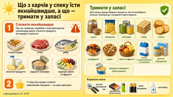 Як раціонально зберігати продукти та запаси вдома в умовах спеки, відсутності електроенергії та води. 12 Як раціонально зберігати продукти та запаси вдома в умовах спеки, відсутності електроенергії та води. 10