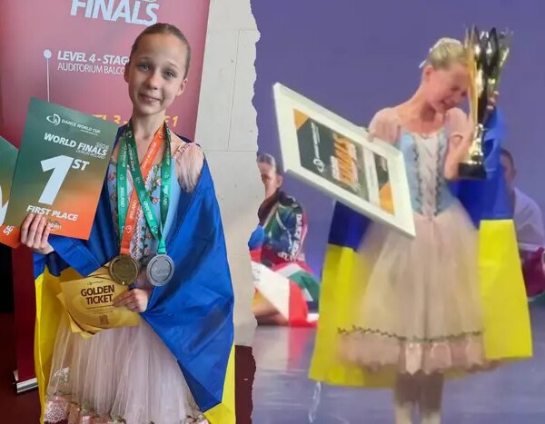 Юна 11-річна балерина здобула перемогу на чемпіонаті світу, зворушивши серця українців (відео)