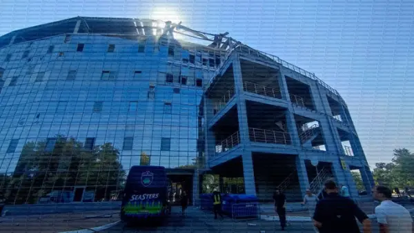 Одеса: Російський удар по стадіону «Чорноморець» травмував цивільного