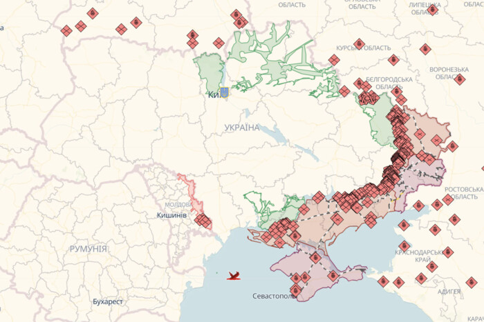 Онлайн-карта бойових дій в Україні на 7 серпня: ситуація на фронті