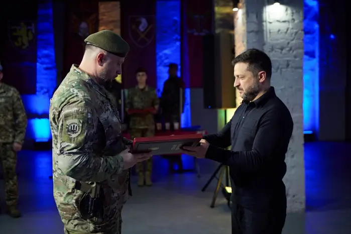 Зеленський нагородив орденами «Золота Зірка» Білецького й Колодія (відео)