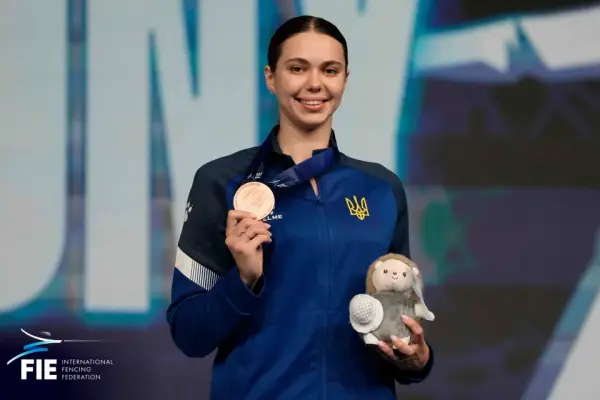 Українка Аліна Полозюк виборола бронзу чемпіонату світу з фехтування 4