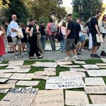 Марш протесту за переговори та реформи в оборонній сфері дійшов до площі Франка, мітингові заходи тривають 44