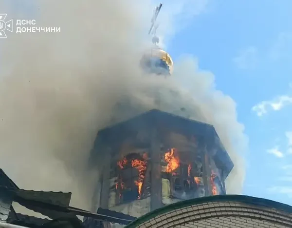 Російський удар знищив церкву на Донеччині