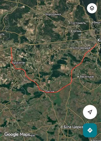Вибухи на Київщині перекрили рух на трасі Київ – Чоп