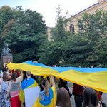 Марш протесту за переговори та реформи в оборонній сфері дійшов до площі Франка, мітингові заходи тривають 28