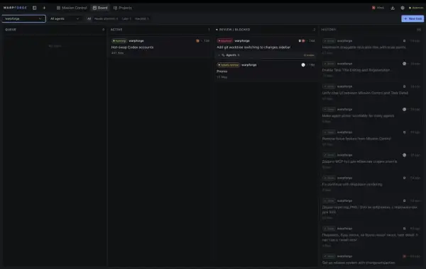 Warpforge: український розробник запустив open-source платформу для роботи з кількома ШІ-агентами 11