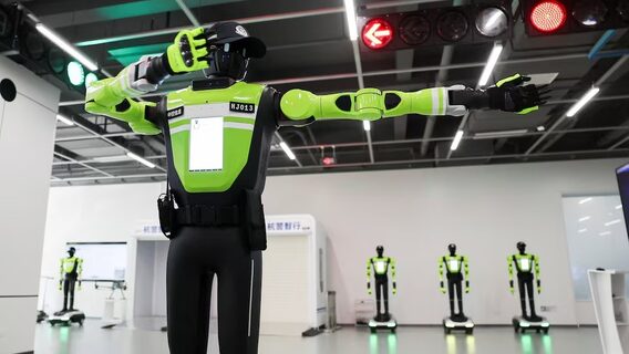 Китайські роботи стежать за безпекою дорожнього руху: 170 тисяч попереджень порушникам 6
