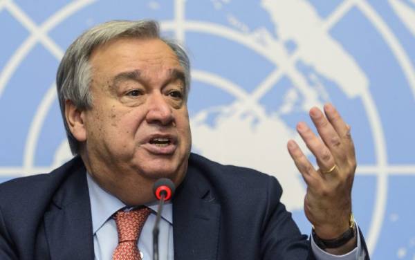 Антоніу Гутерреш закликав до стриманості після ударів по Росії