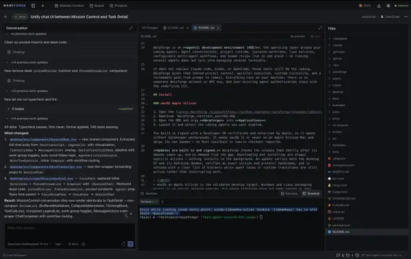 Warpforge: український розробник запустив open-source платформу для роботи з кількома ШІ-агентами 10