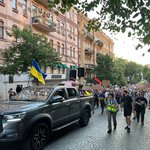 Марш протесту за переговори та реформи в оборонній сфері дійшов до площі Франка, мітингові заходи тривають 35
