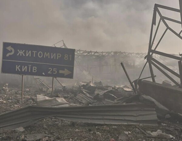 Житомирська траса: рух частково відновлено