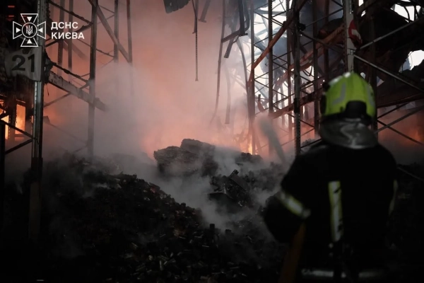 У Києві внаслідок російської атаки 26 осіб зазнали поранень, одна людина загинула. 36