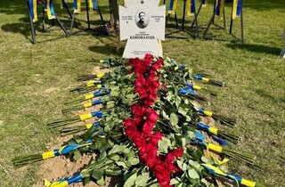 Залишки Євгена Коновальця урочисто перепоховали у Києві 8