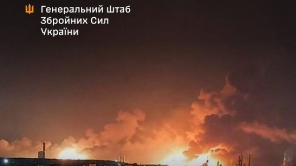 Генштаб: у Криму вражено склади морських дронів, залізничні мости та підрозділ радіоелектронної боротьби Чорноморського флоту РФ.