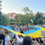 Марш протесту за переговори та реформи в оборонній сфері дійшов до площі Франка, мітингові заходи тривають 27