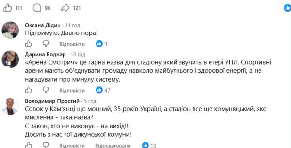 Назва стадіону у Кам'янці-Подільському спричинила скандал 9 Через назву стадіону у Кам’янці-Подільському розгорівся скандал фото 1