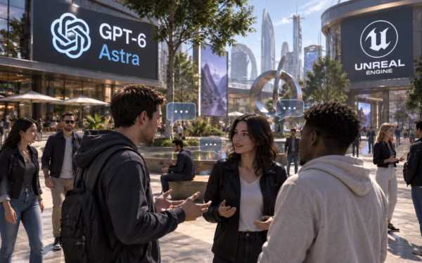 GPT-6 Astra населила Unreal Engine «живими» персонажами, які самі почали діалоги