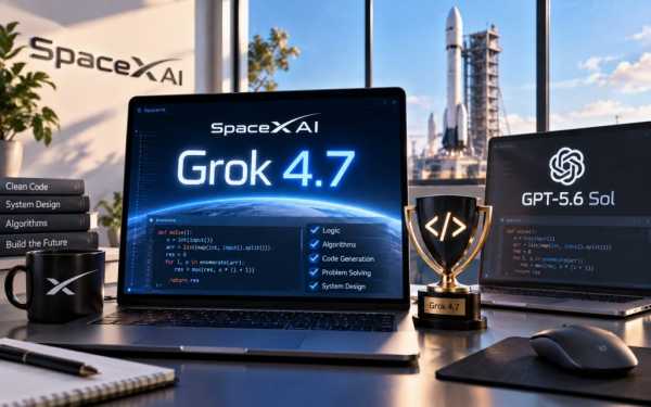 SpaceXAI представила Grok 4.7, що перевершив GPT-5.6 Sol у програмуванні 4