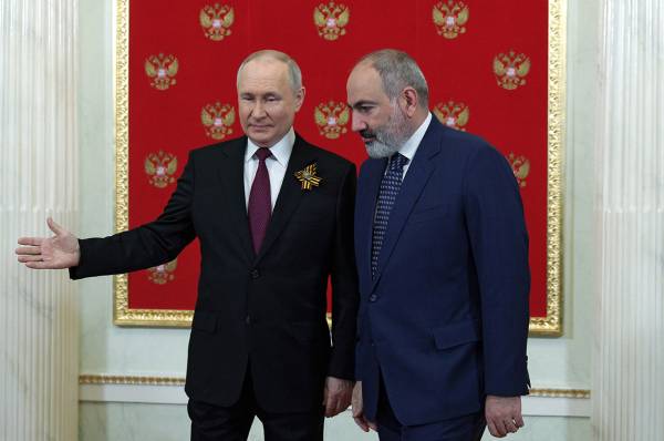 Вірменія та Росія: Пашинян і Путін посварилися через шлях до Європи