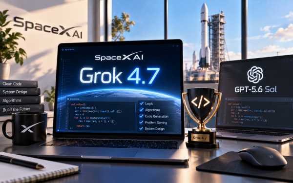 SpaceXAI представила Grok 4.7, що перевершив GPT-5.6 Sol у програмуванні