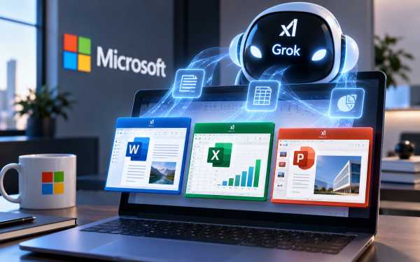Microsoft інтегрує Grok у Word, Excel та PowerPoint