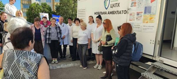 ЧАС НОВИН в Україні 30 ВПО Харкова отримали медичну допомогу та реабілітаційні консультації