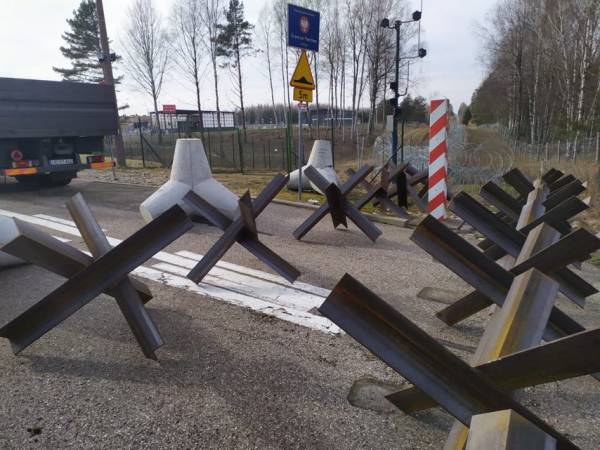 Невідомий об’єкт перетнув кордон Польщі з боку Білорусі