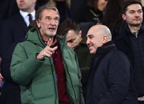 Сер Джим Реткліфф та Омар Беррада - керівники МЮ, getty images