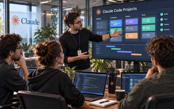 Anthropic представила Claude Code Projects для безперервного керування довгими проєктами 4