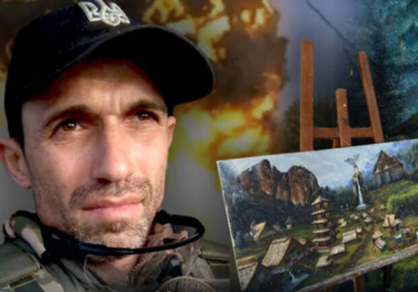 Мінометник з Дніпра створює мистецтво на передовій