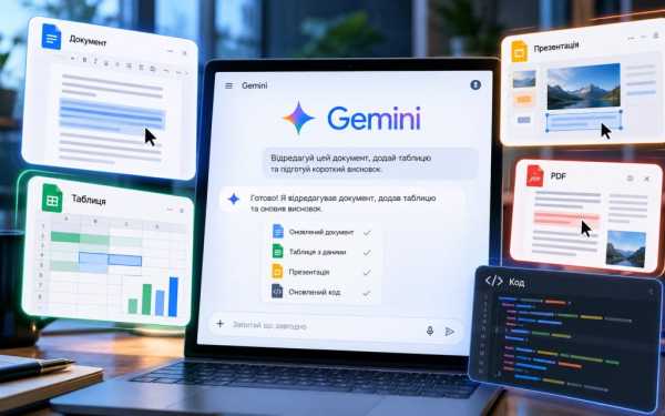 Gemini дозволить редагувати документи, таблиці та код просто у чаті 4