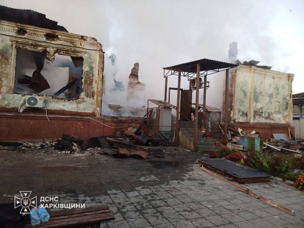Нічна атака на Ізюм: п'ятеро постраждалих та пожежі 7